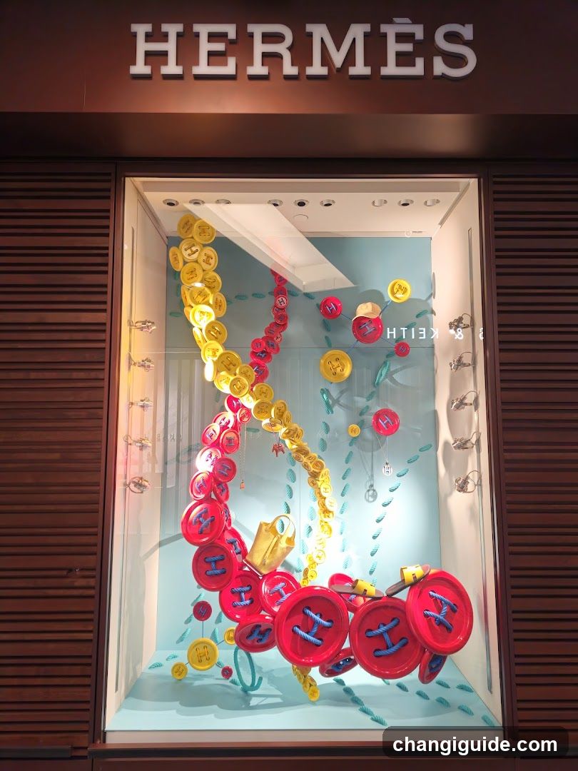 Hermes Storefront Display