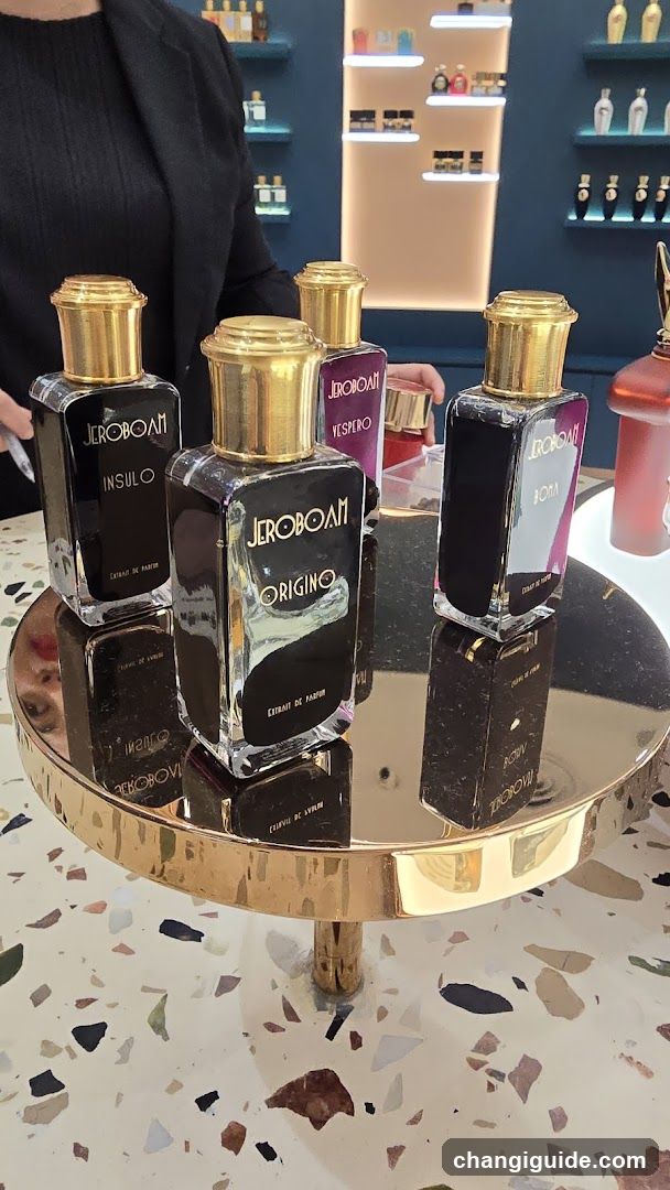 JeroBoam Perfume Display