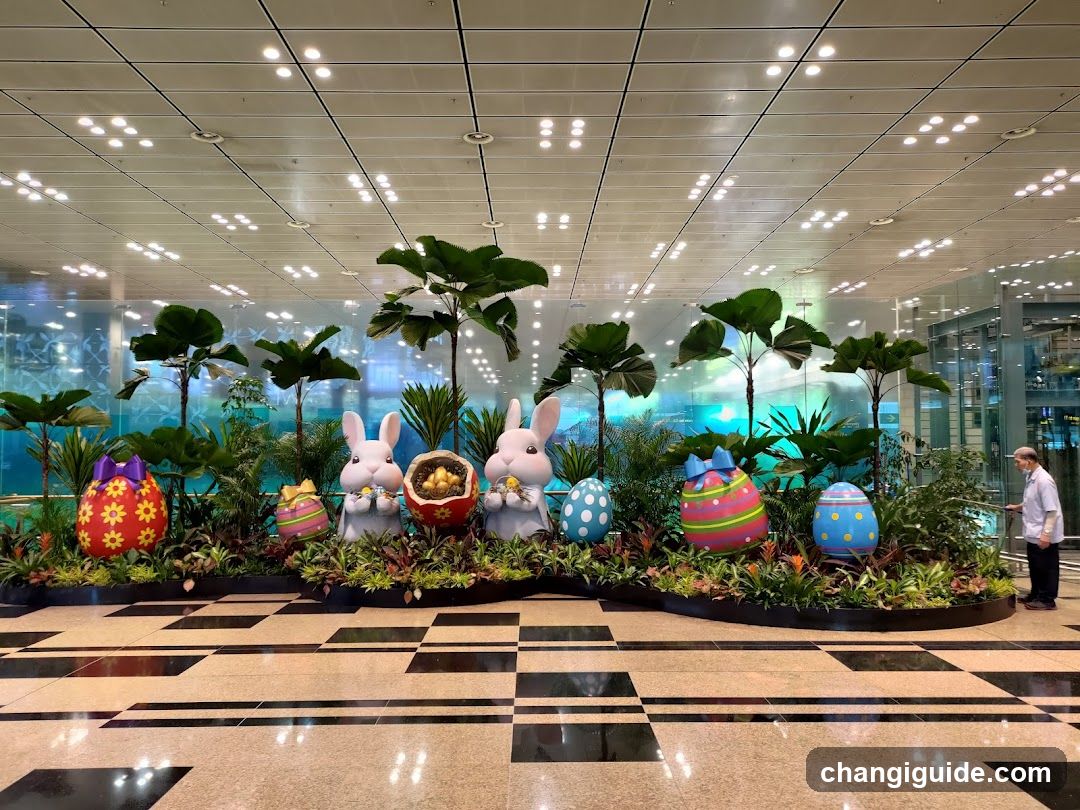 Easter Bunny Display