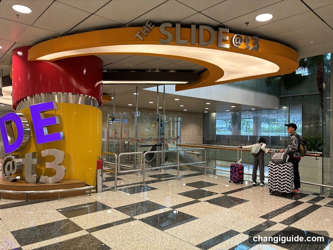 The Slide @ t3 Entrance