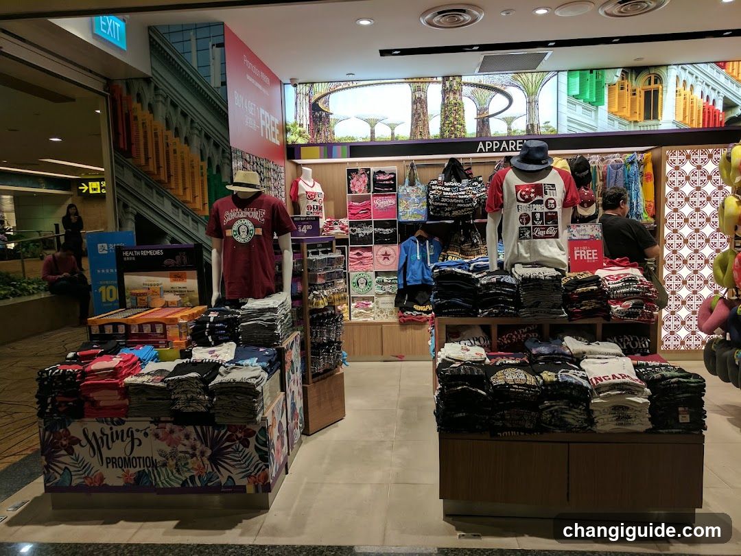 Apparel Store Interior Display