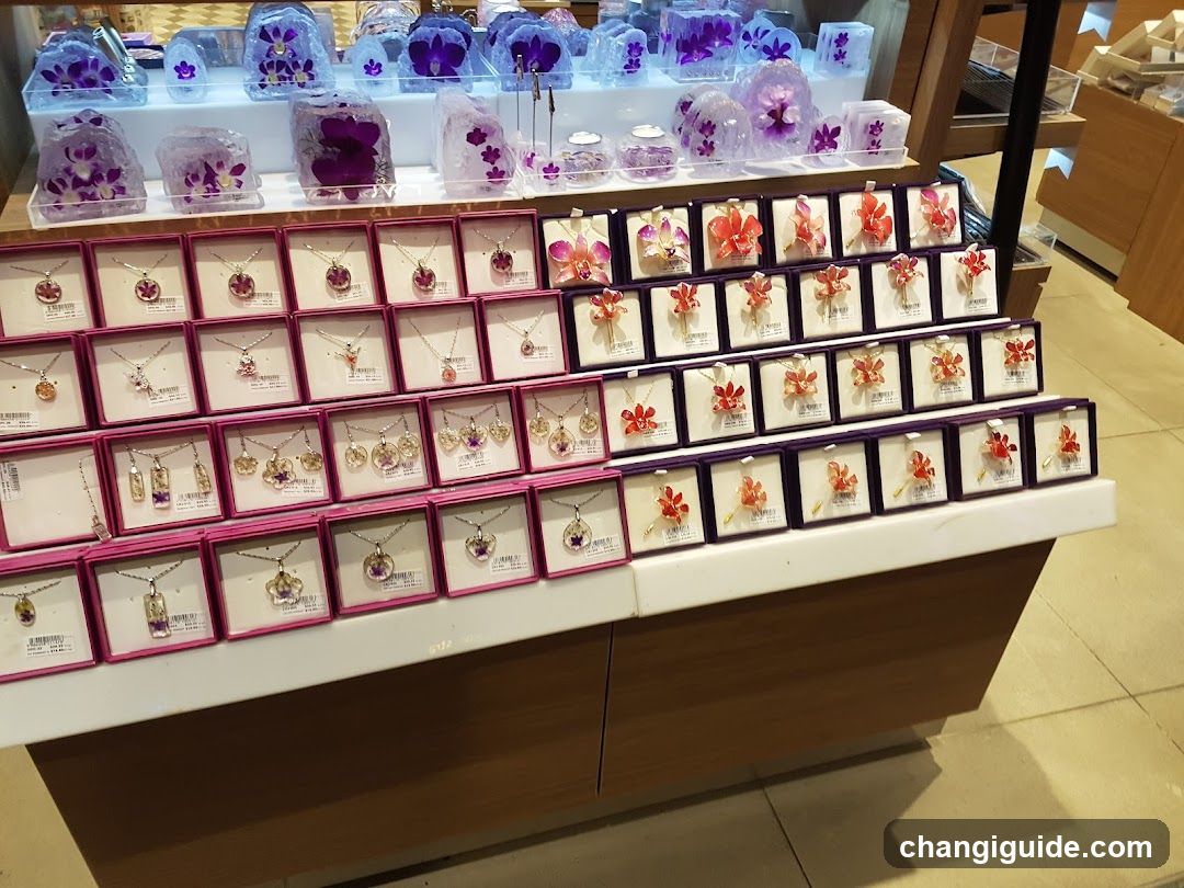 Orchid Jewelry Display