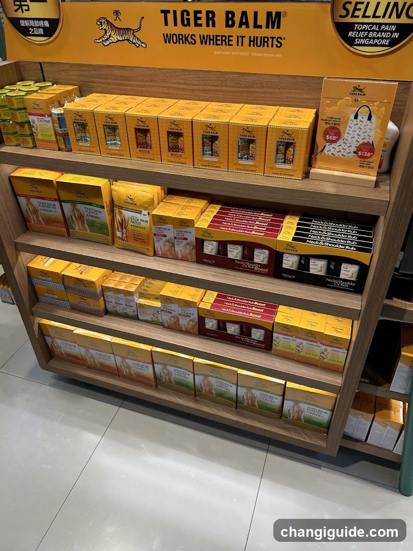 Tiger Balm Product Display