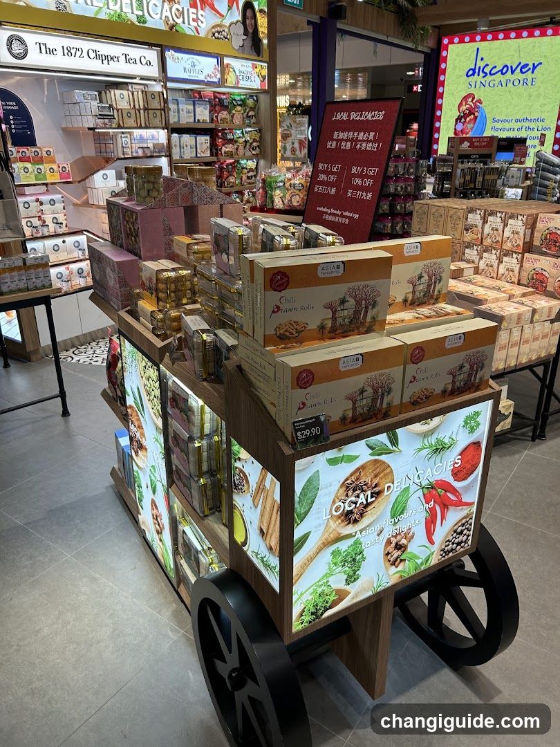 Local Delicacies Display