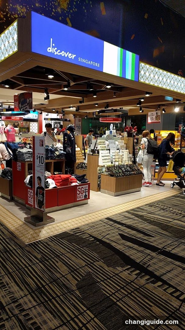 Discover Singapore Store Interior