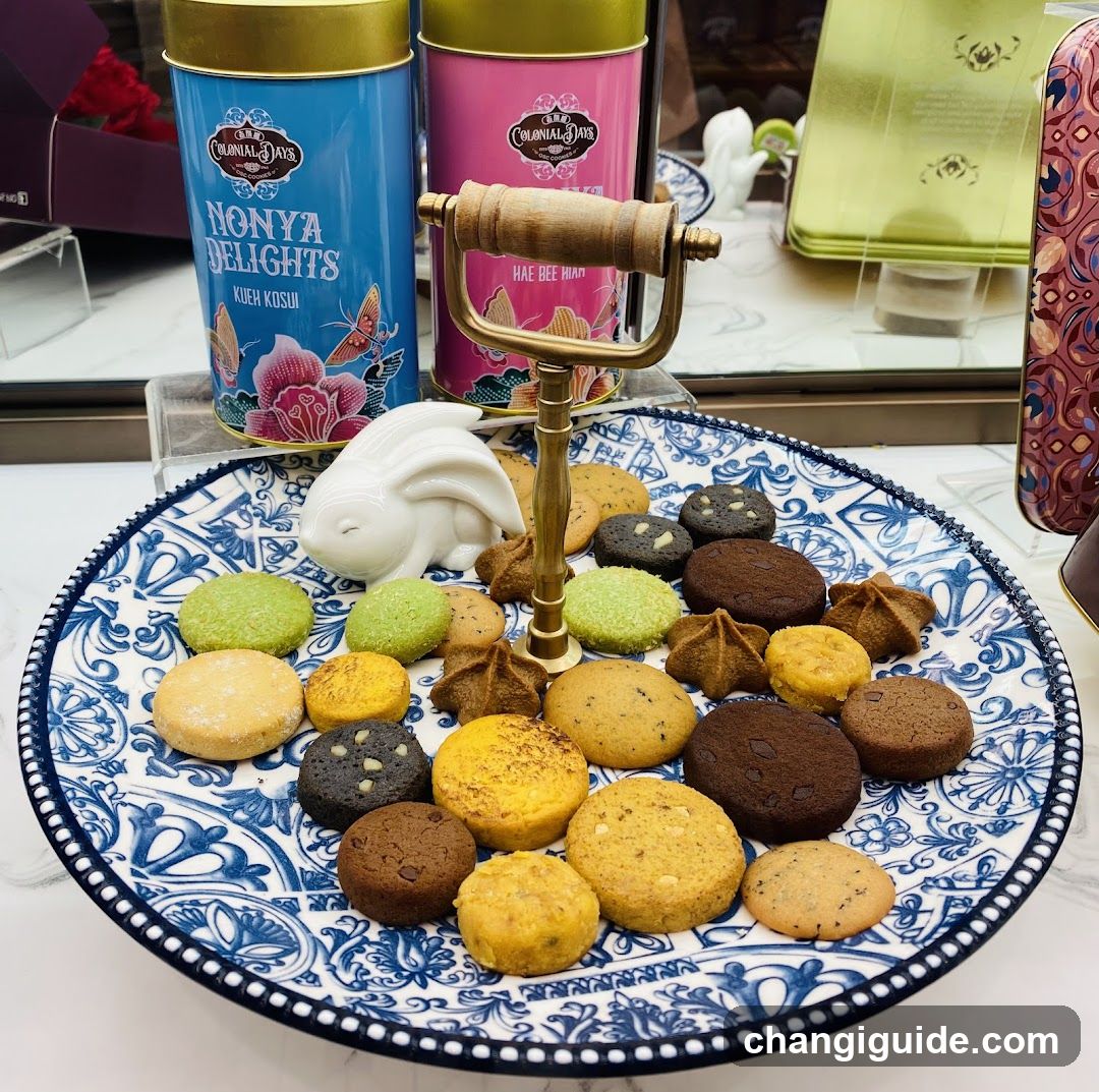 Nonya Delights Cookies Display