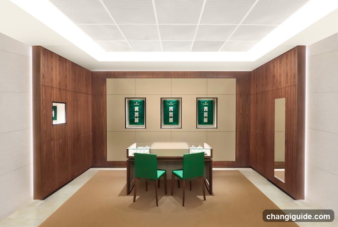 Luxury Watch Display Room Interior
