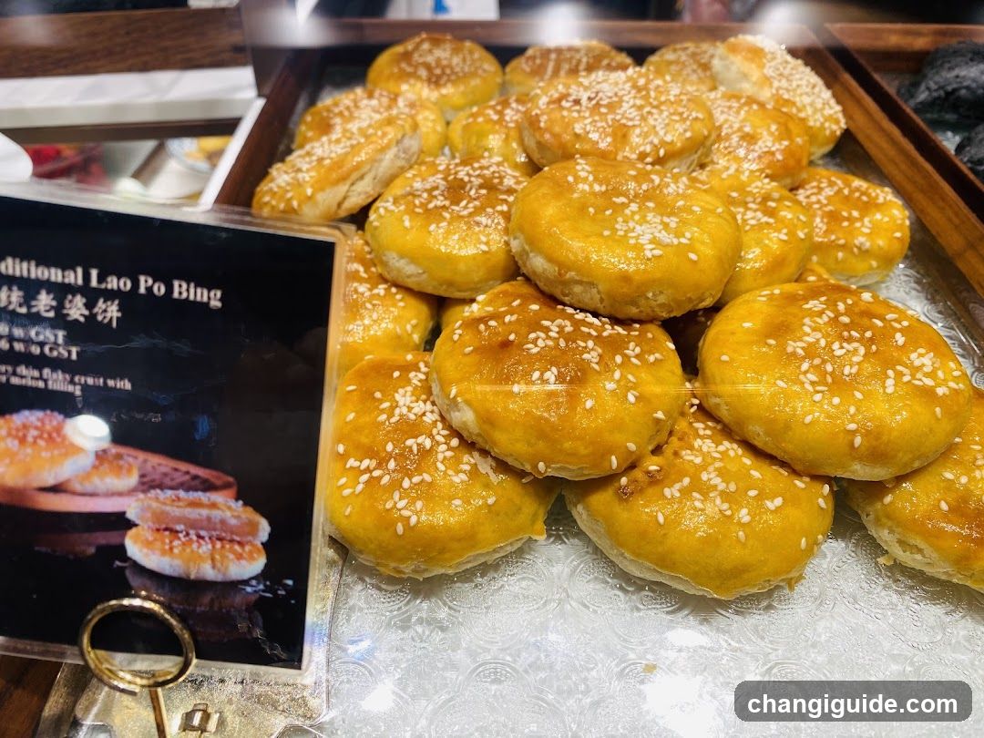 Traditional Lao Po Bing Display