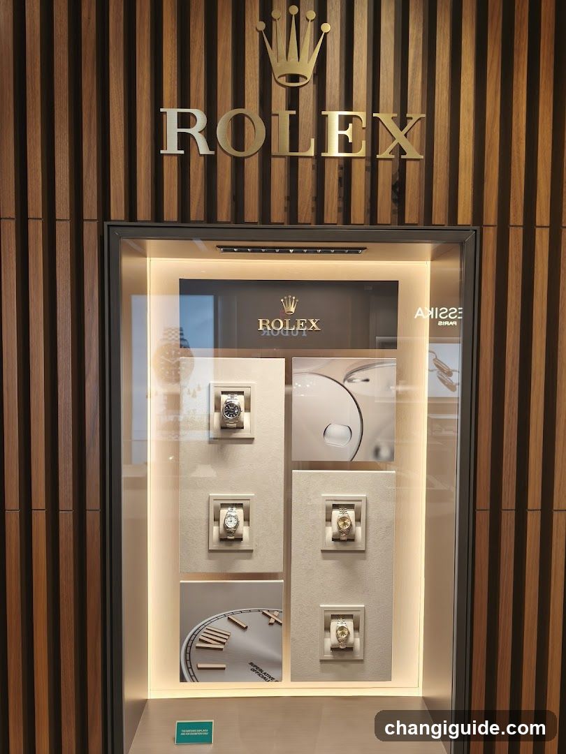 Rolex Storefront Display