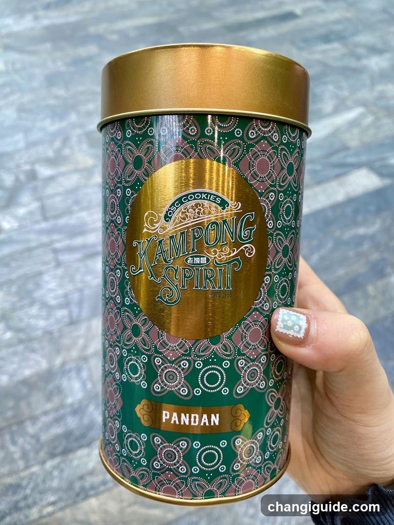 Kampung Spirit Pandan Cookie Tin