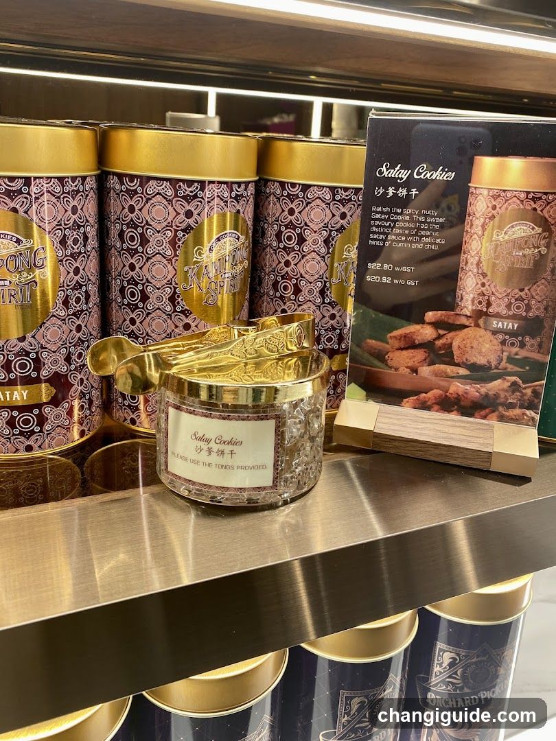 Satay Cookies Display