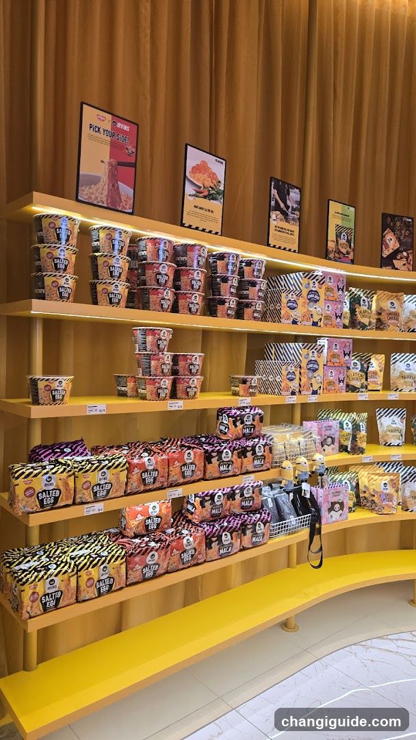 Snack and Instant Noodle Display
