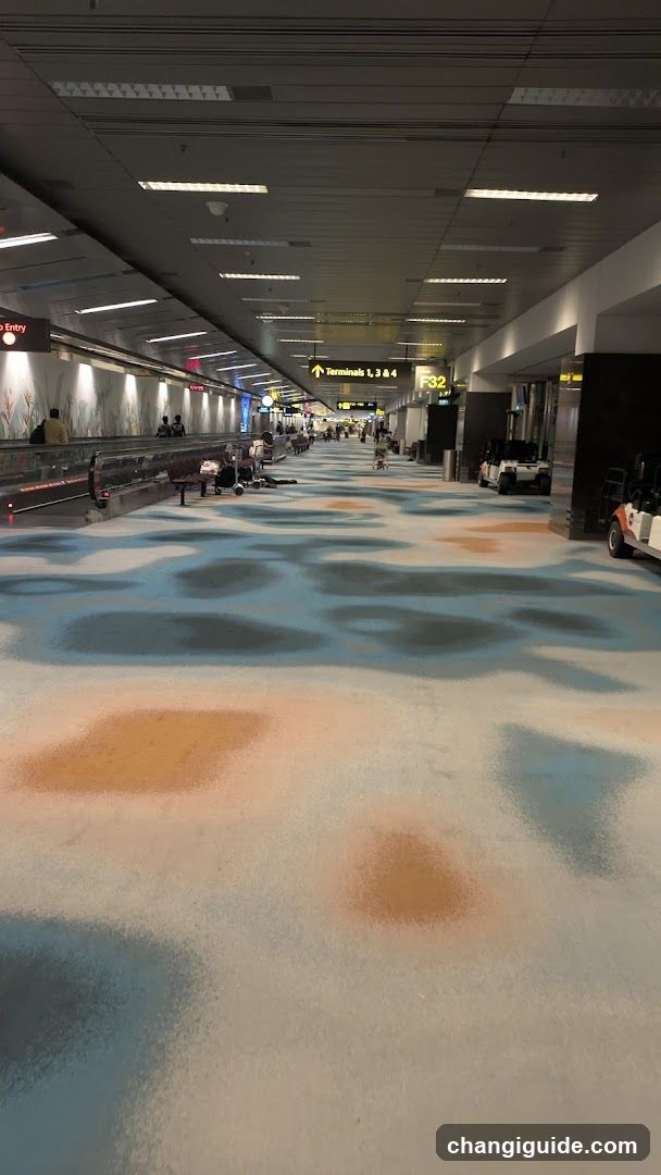 Airport Terminal Corridor