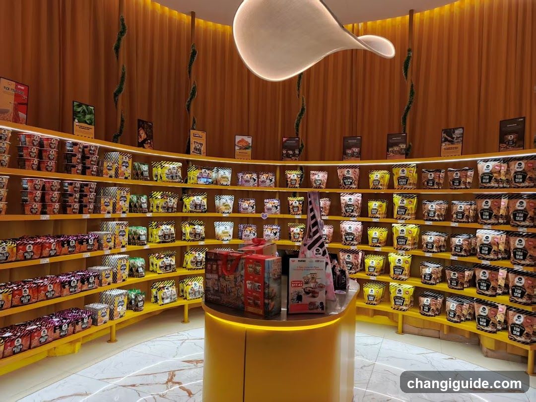 Snack Shop Interior Display