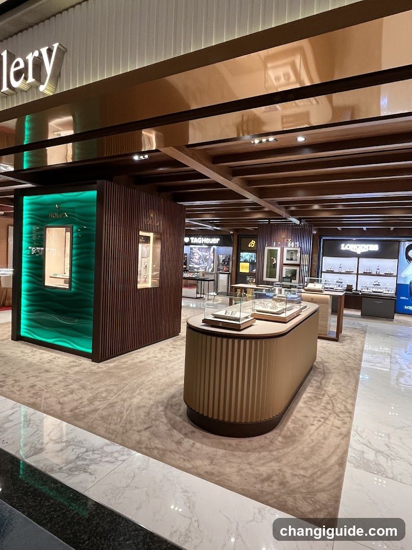 Luxury Watch Store Interior