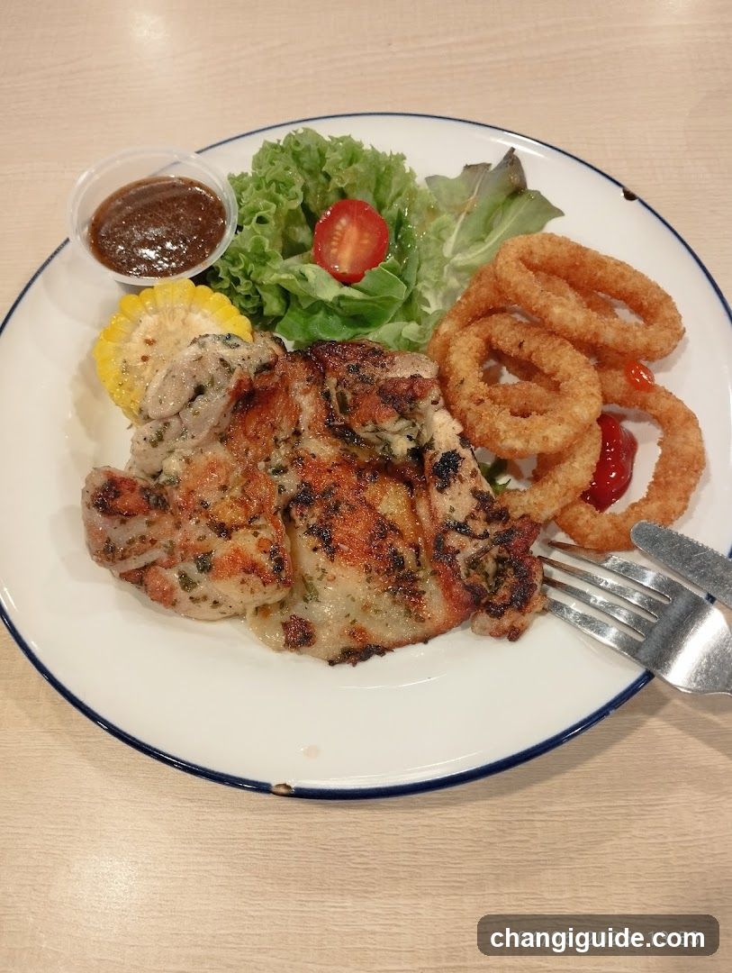 Grilled Chicken Plate with Sides