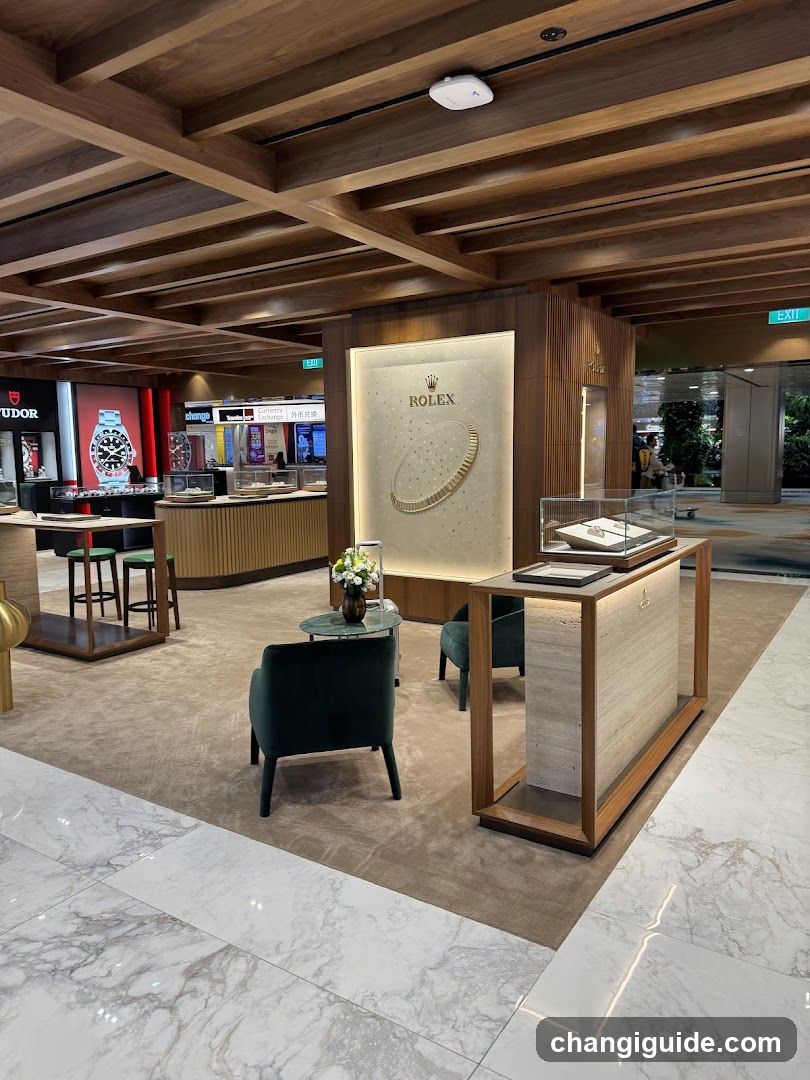 Luxury Watch Store Interior