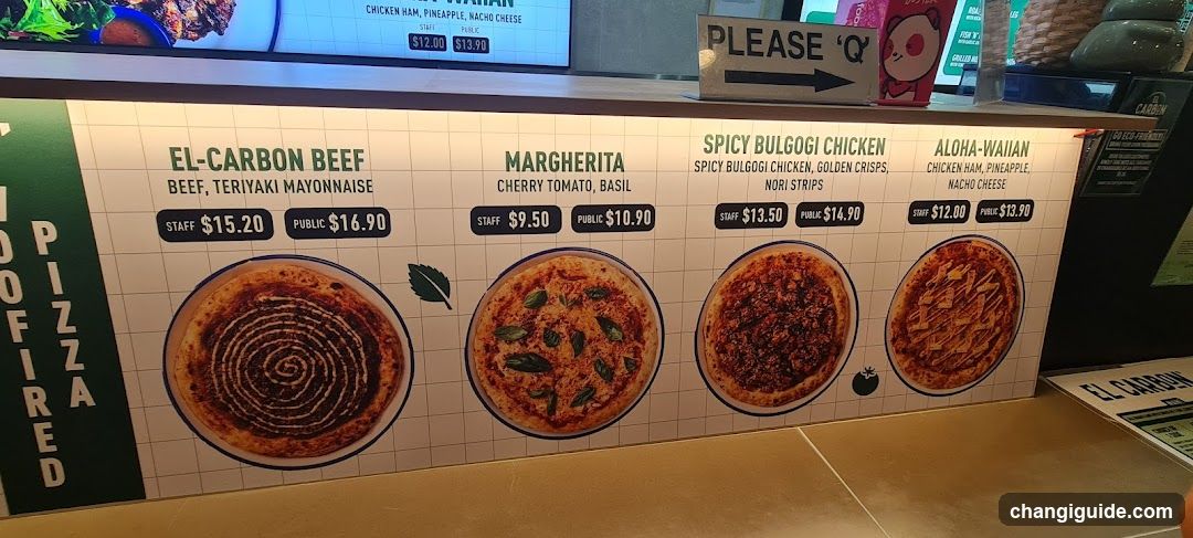 Pizza Menu Board