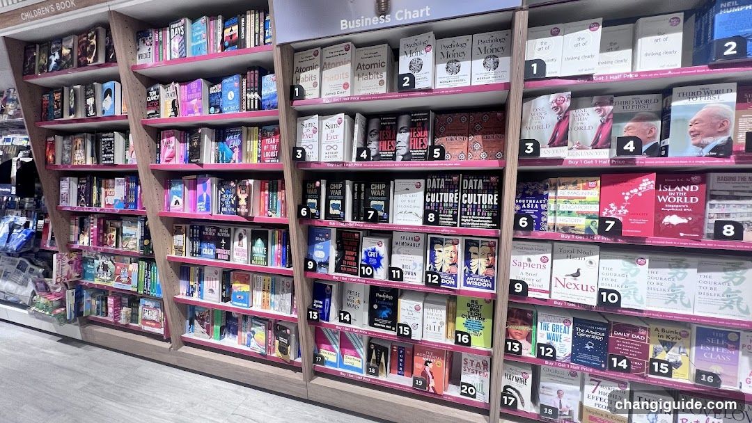 Bookstore Interior Shelf Display
