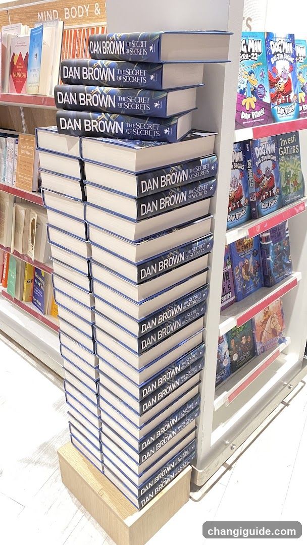 Dan Brown Book Display