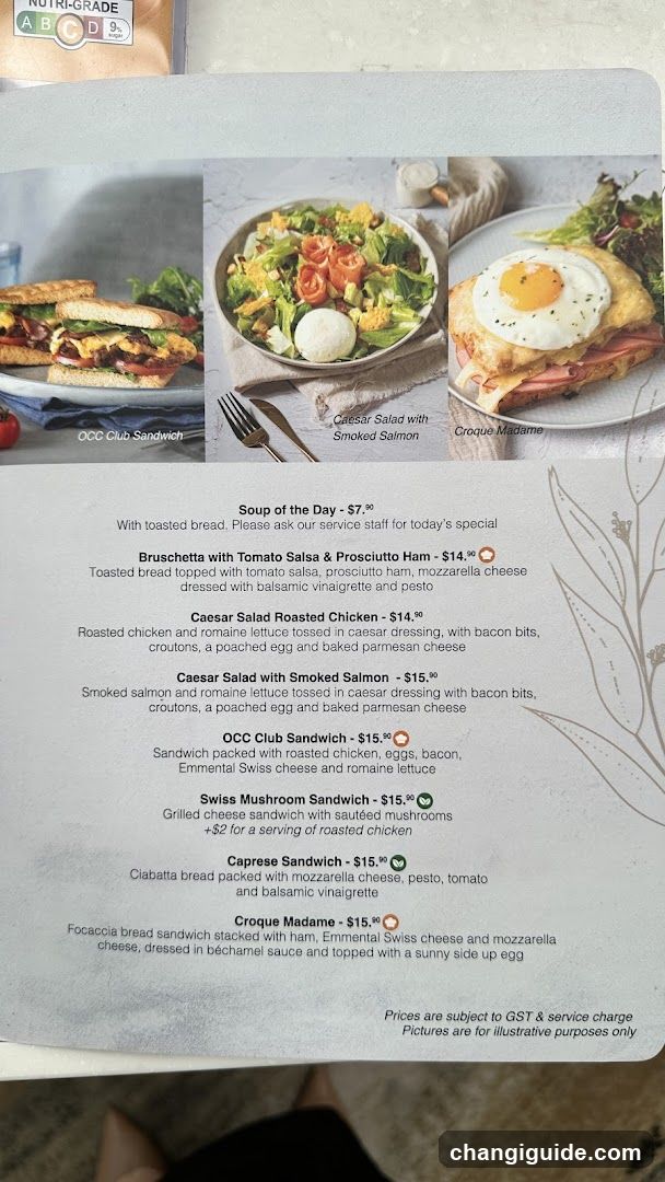 Restaurant Menu Page