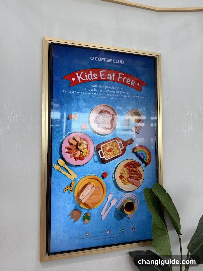 Kids Eat Free Poster