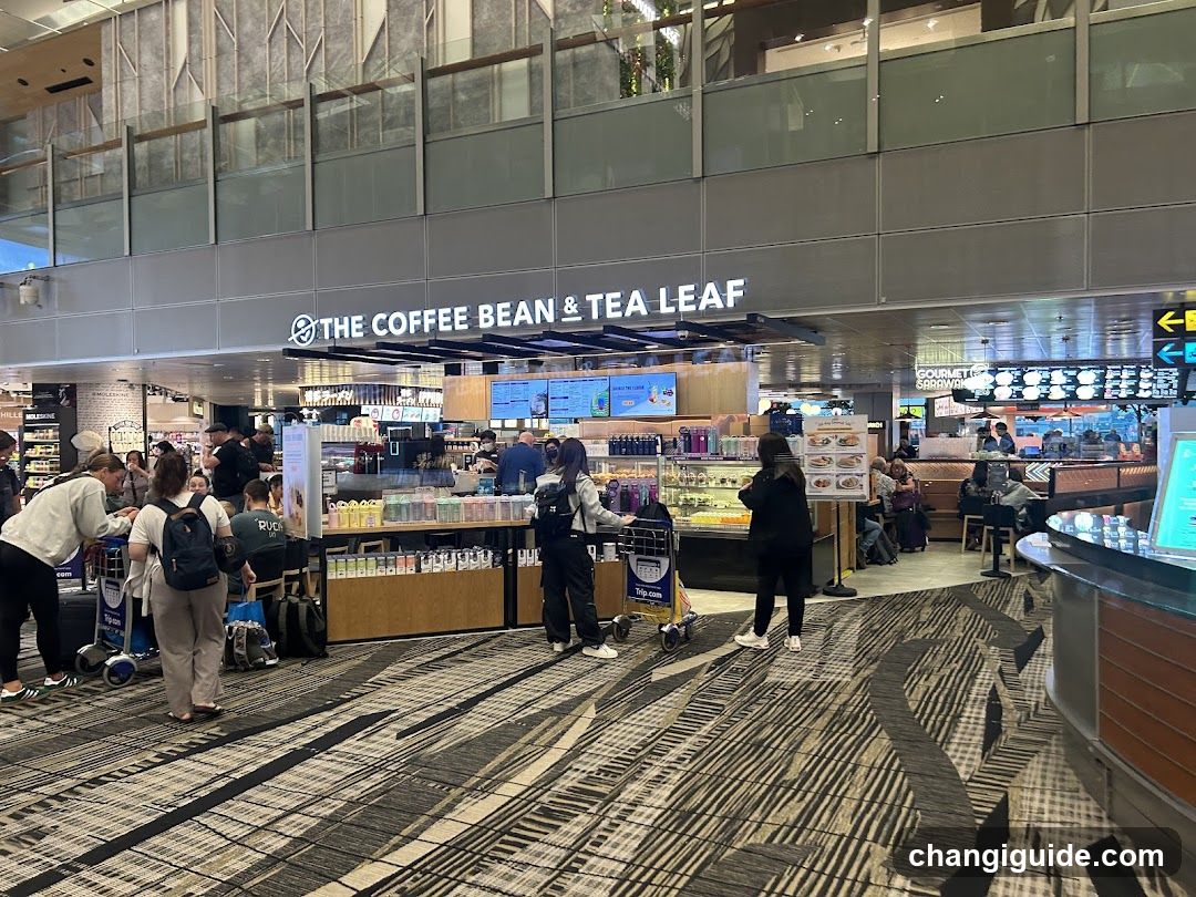 Airport Coffee Shop Interior