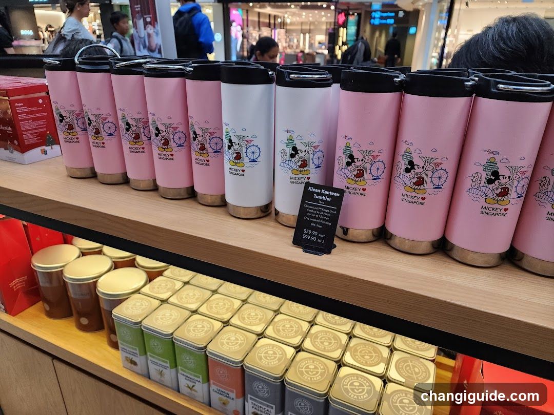 Mickey Mouse Singapore Merchandise Display