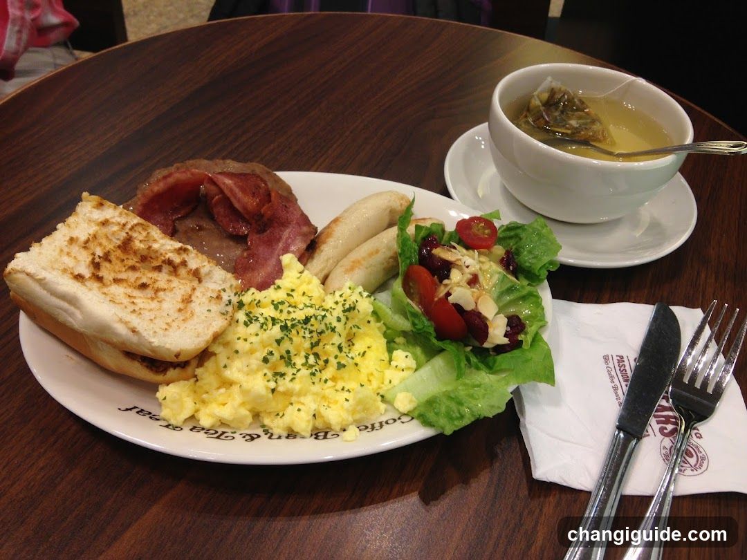 Breakfast Plate with Tea