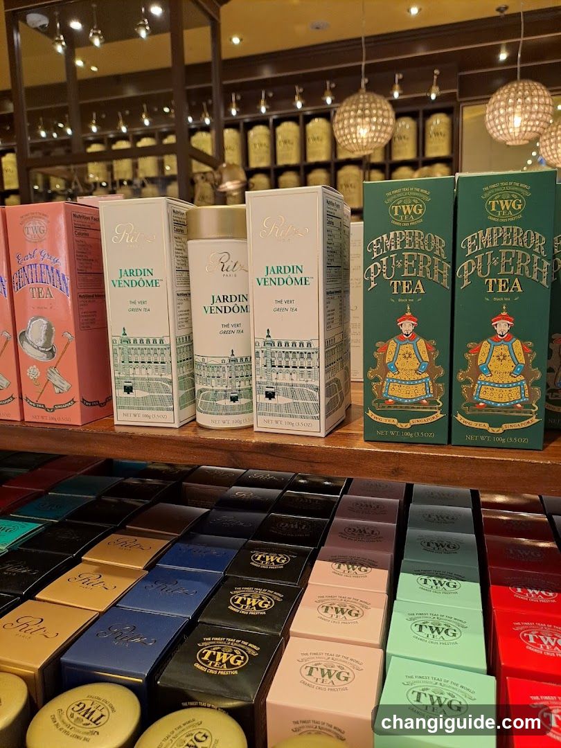 TWG Tea Shop Interior Display