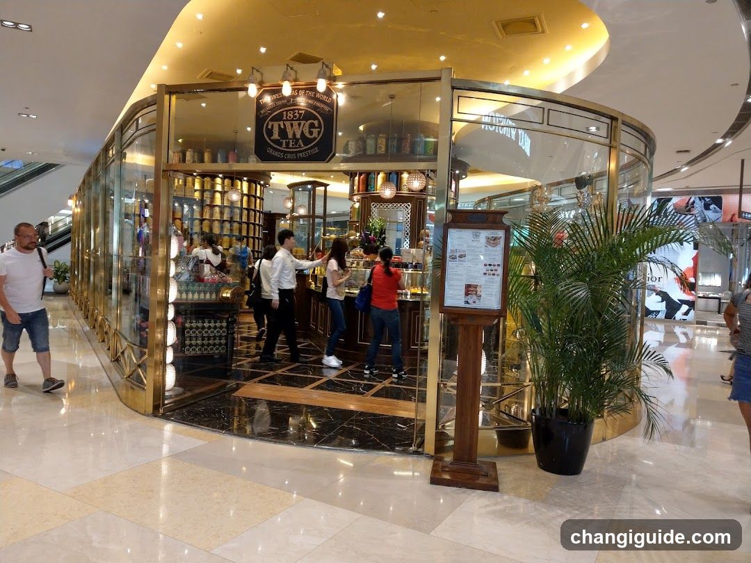 TWG Tea at Changi T3
