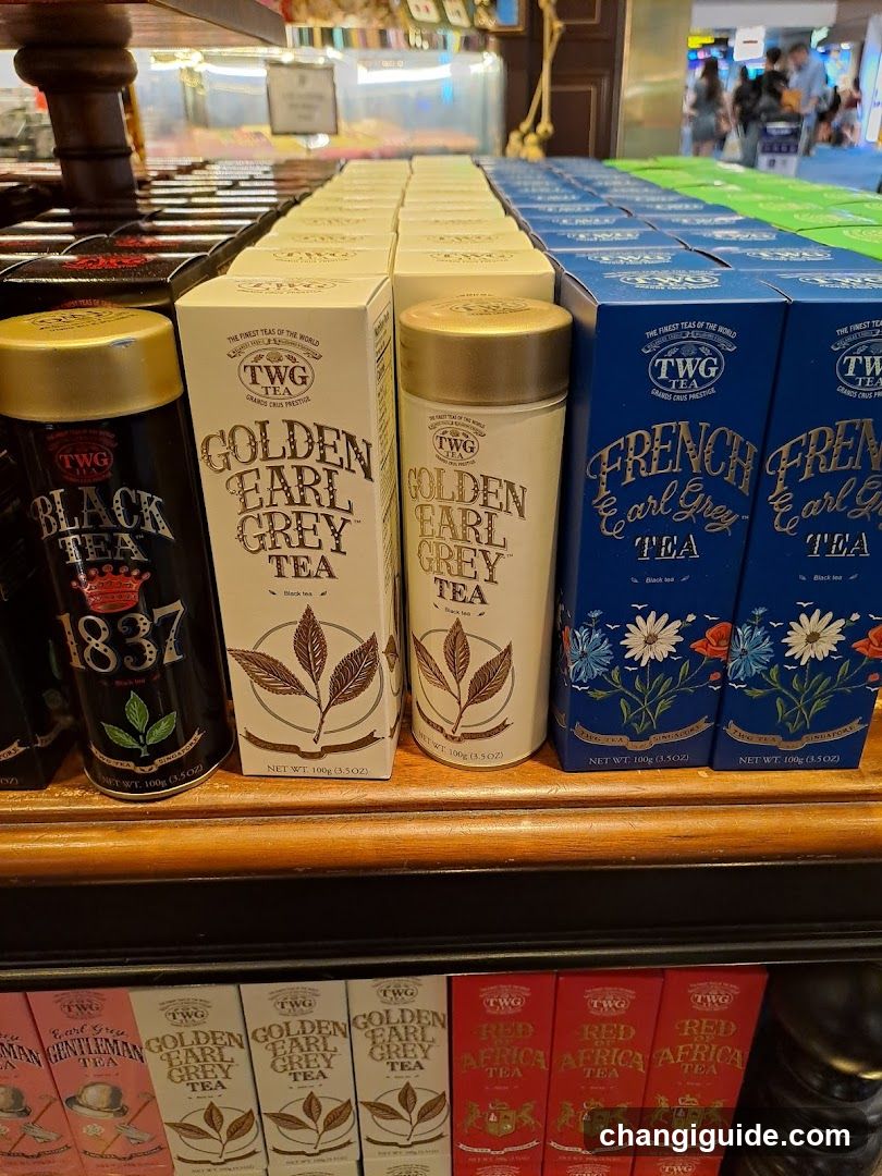 TWG Tea Display Shelf