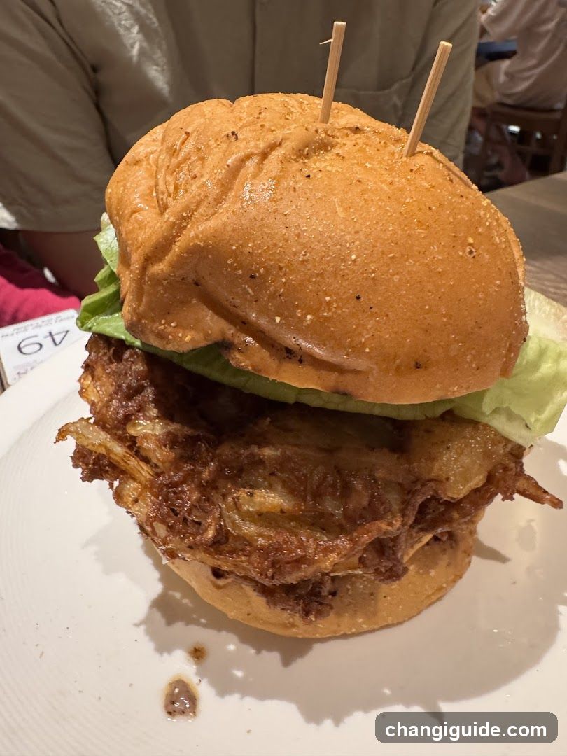 Fried Chicken Burger