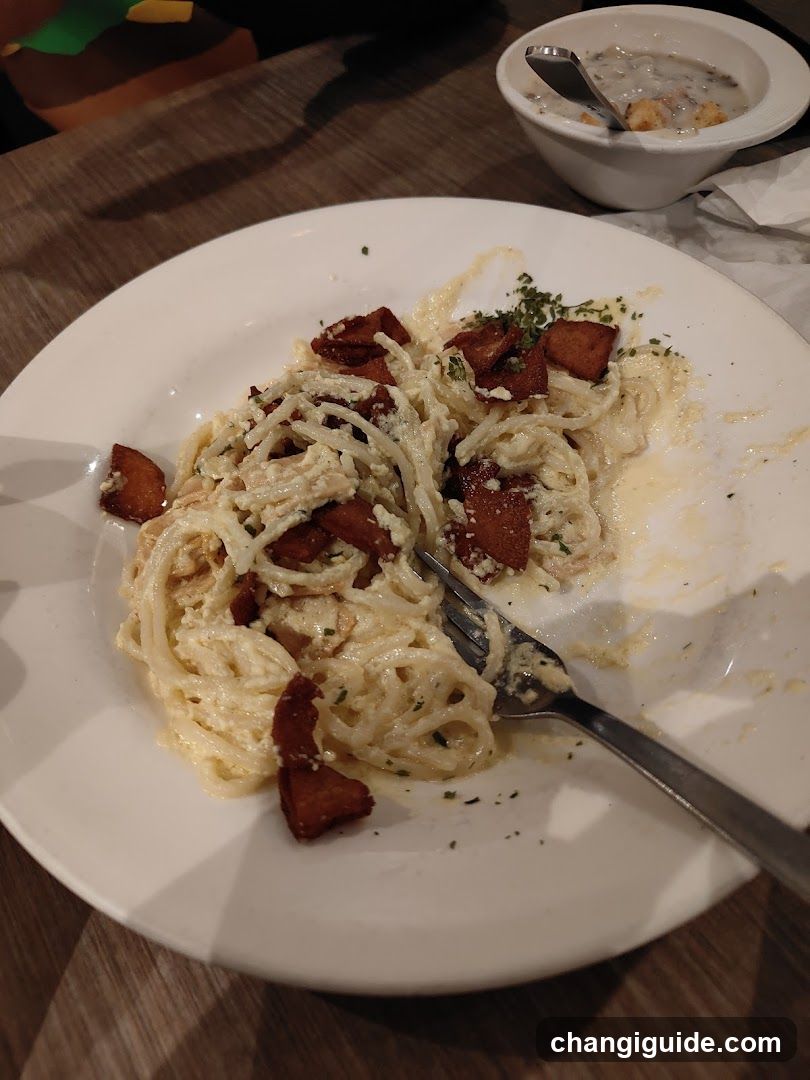 Pasta Dish with Fork