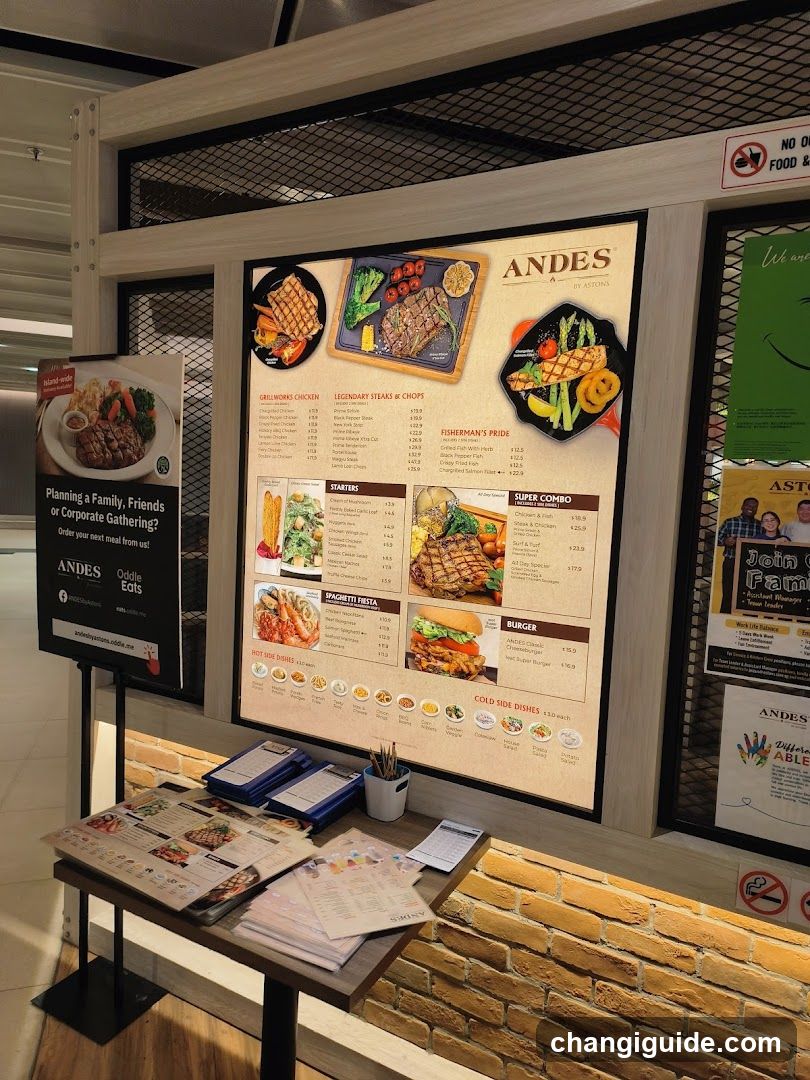 Andes Restaurant Display