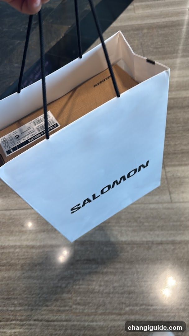 Salomon Shopping Bag with Shoe Box