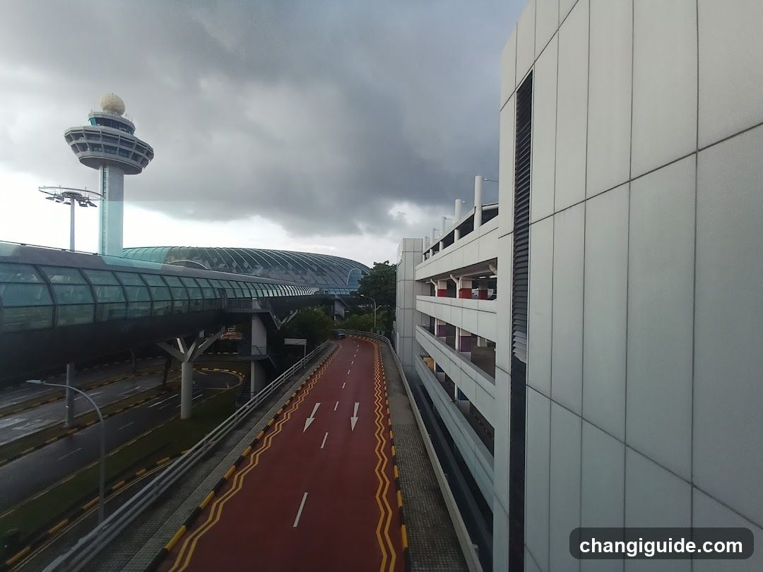 Airport Terminal Exterior View
