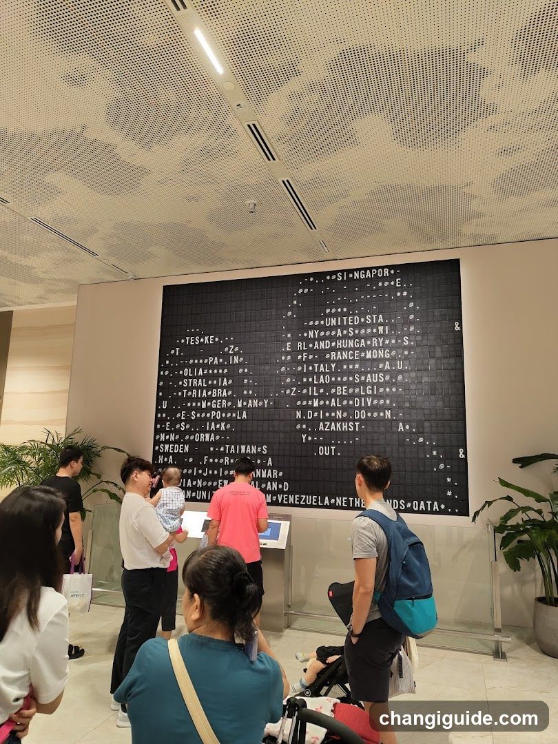 Digital World Map Display