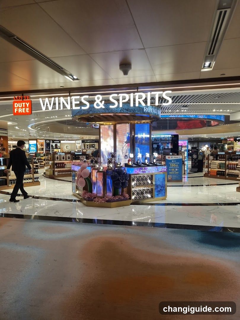 Wines & Spirits Store Interior