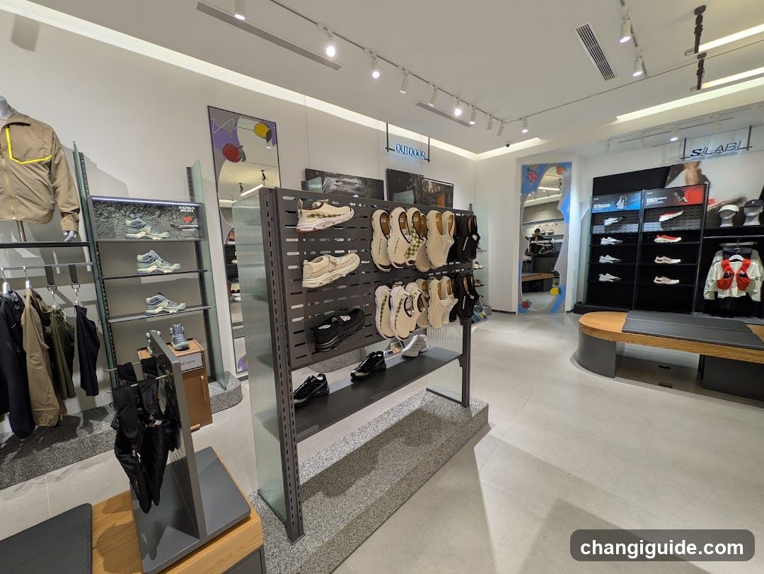 Shoe Store Interior Display