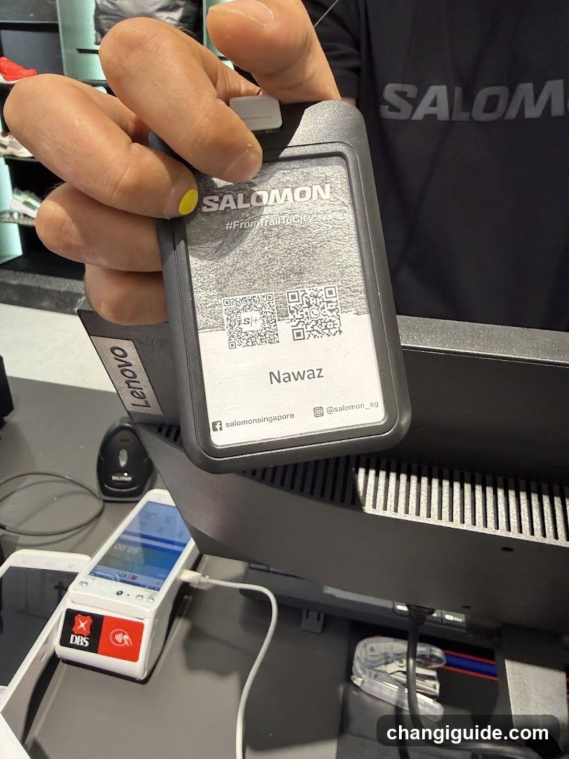 Salomon Staff ID Card Display