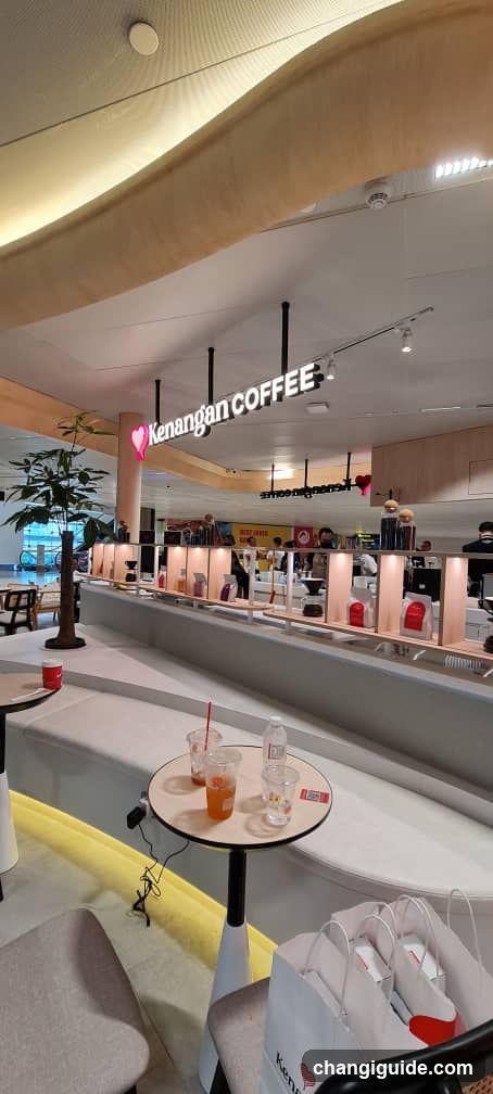 Kenangan Coffee Interior
