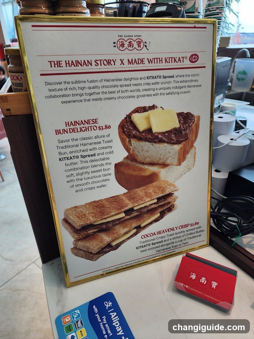 Hainanese Story x KitKat Collaboration Menu