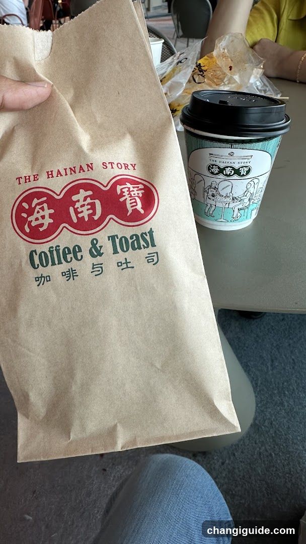 Hainan Bao Coffee & Toast Bag and Cup