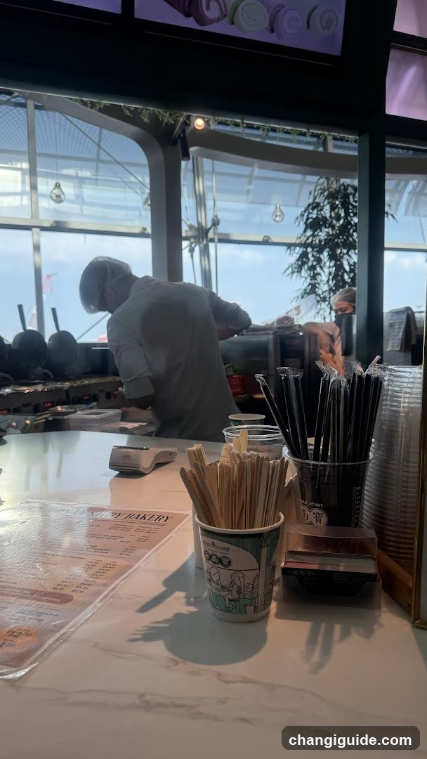 Bakery Counter View
