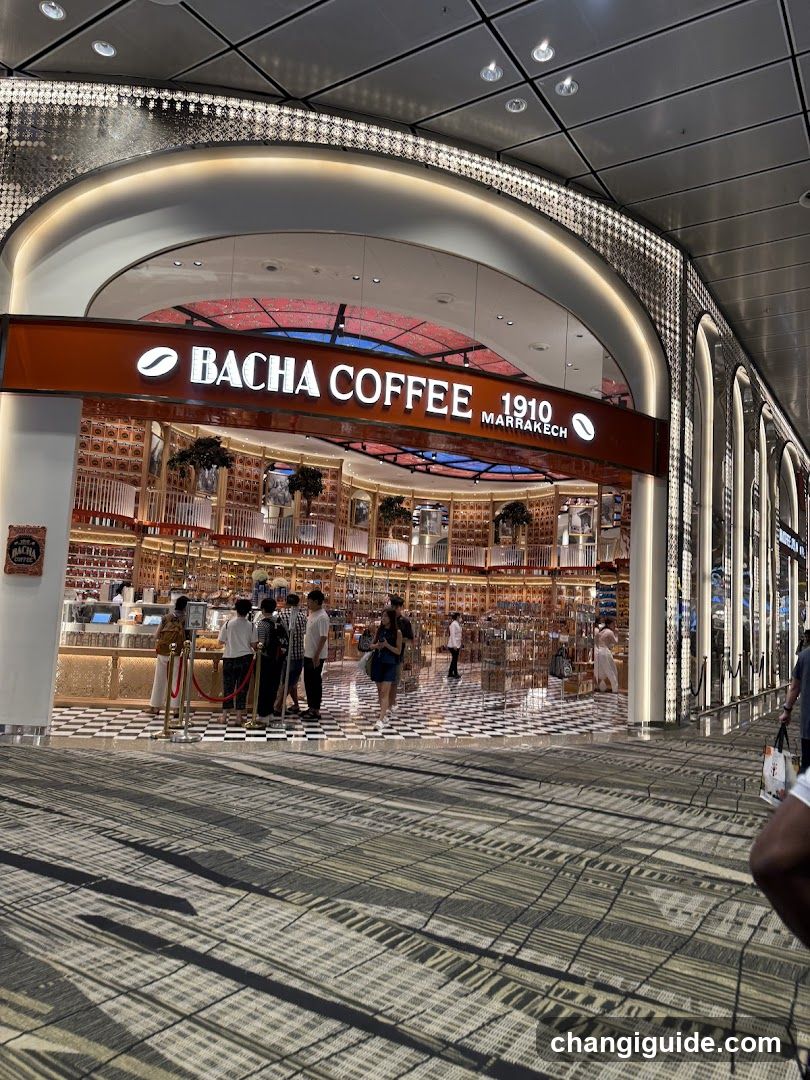 Bacha Coffee Store Interior View