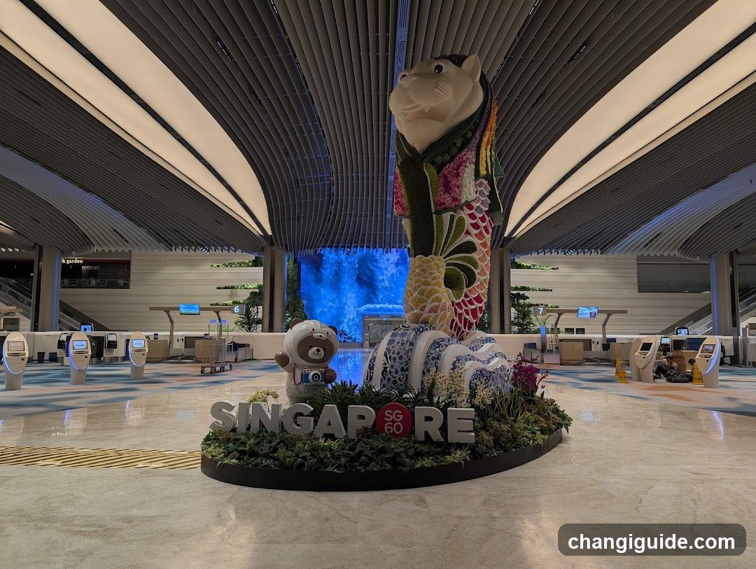 Singapore Airport Terminal Interior