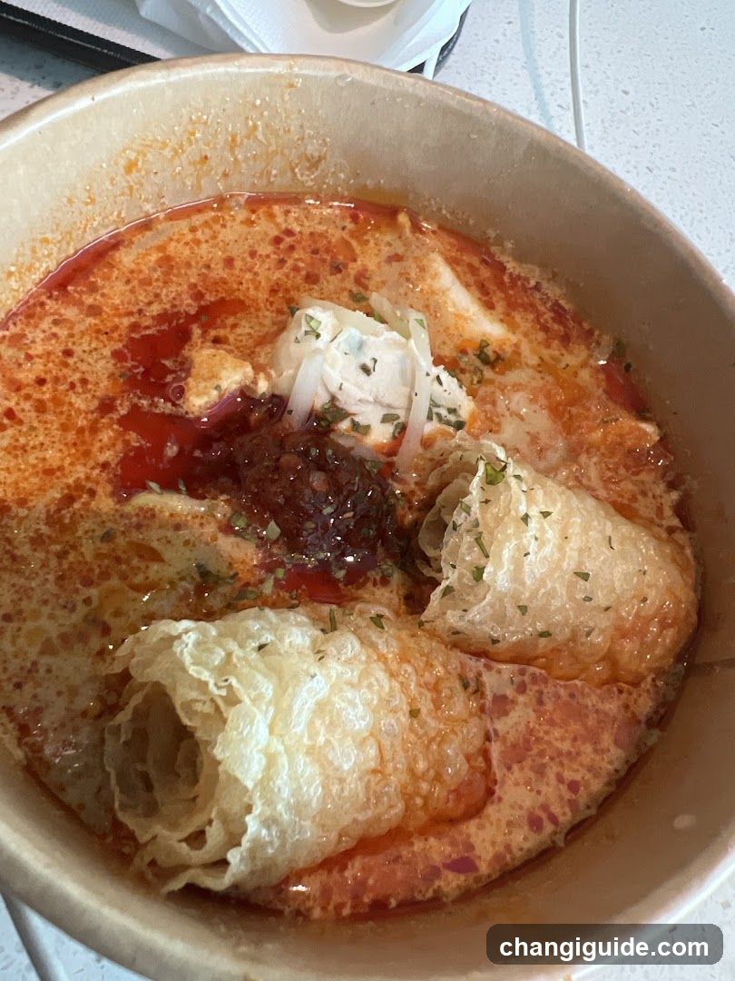Spicy Soup with Tofu and Vermicelli