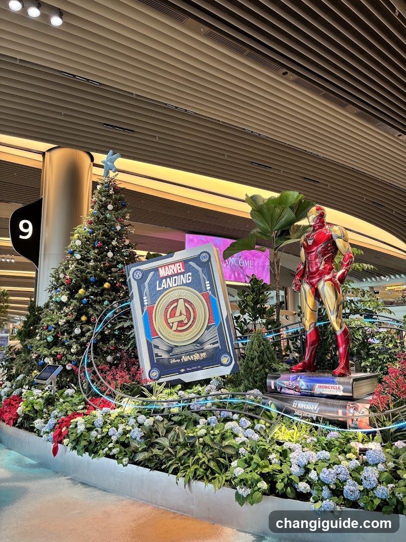 Marvel Landing Display