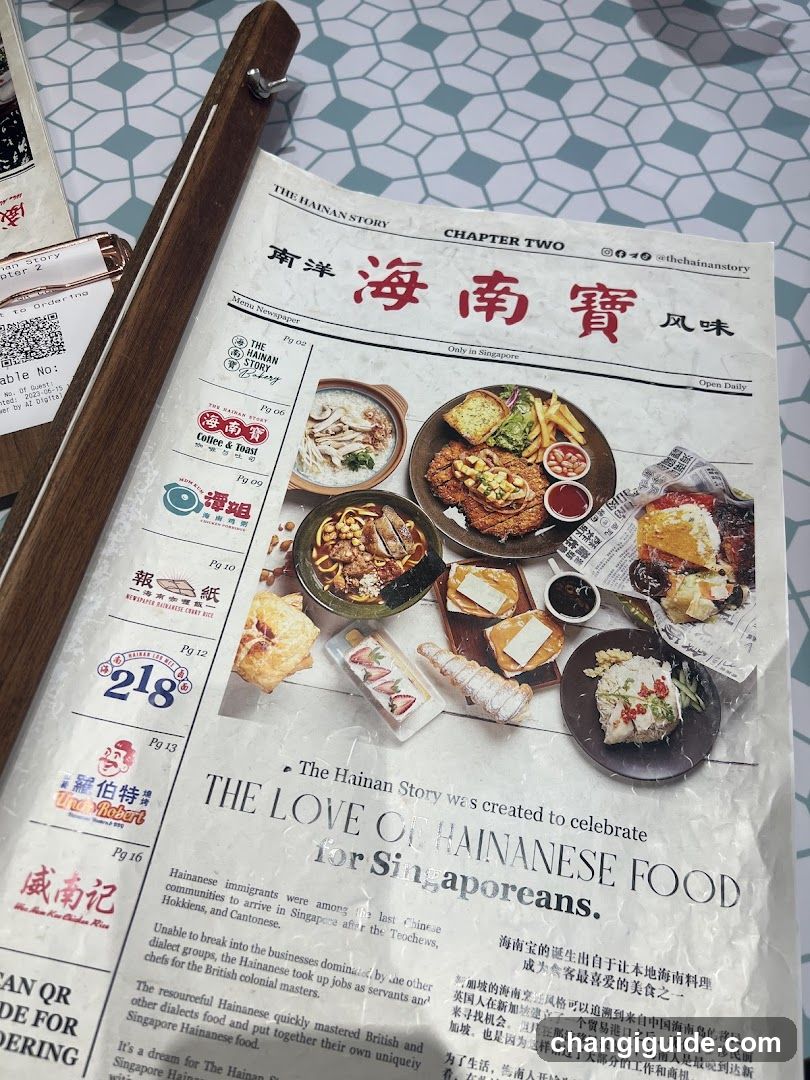 Hainan Story Newspaper Spread